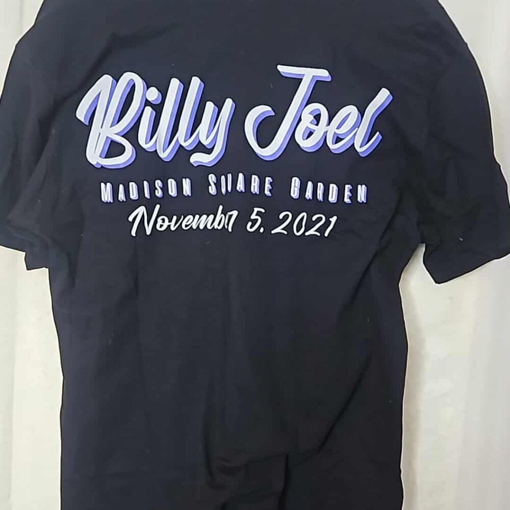 Billy Joel T Shirt Madison Square Garden 2021 MSG Size M - Picture 4 of 4